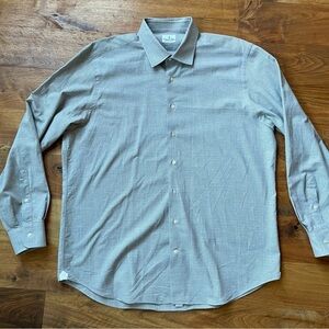 Emanuel Berg Check Print Button Down Shirt